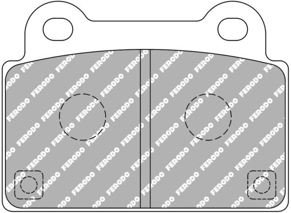 FER-FCP4168Z - Ferodo DS UNO Brake Pads; Rear - Image 3