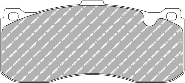 FER-FCP4218H - Ferodo DS2500 Brake Pads; Front - Image 3