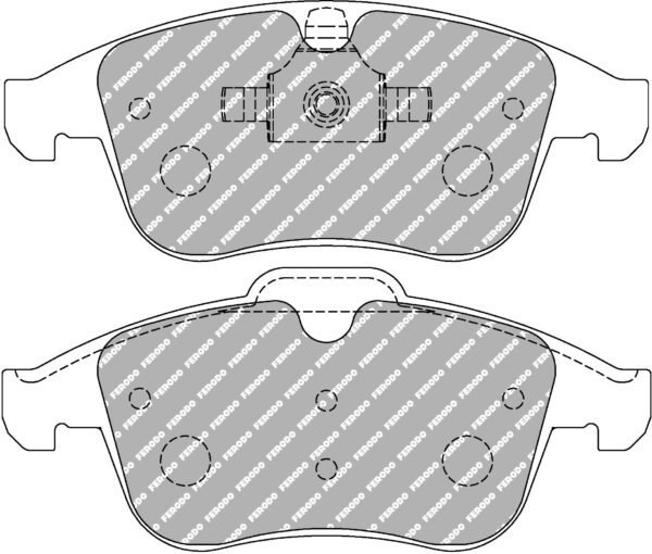 FER-FCP4249W - Ferodo DS1.11 Brake Pads; Front - Image 3