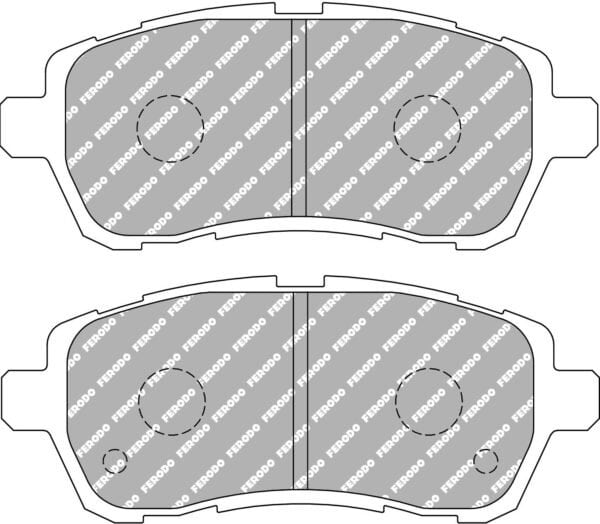 FER-FCP4426G - Ferodo DS3.12 Brake Pads; Front - Image 3