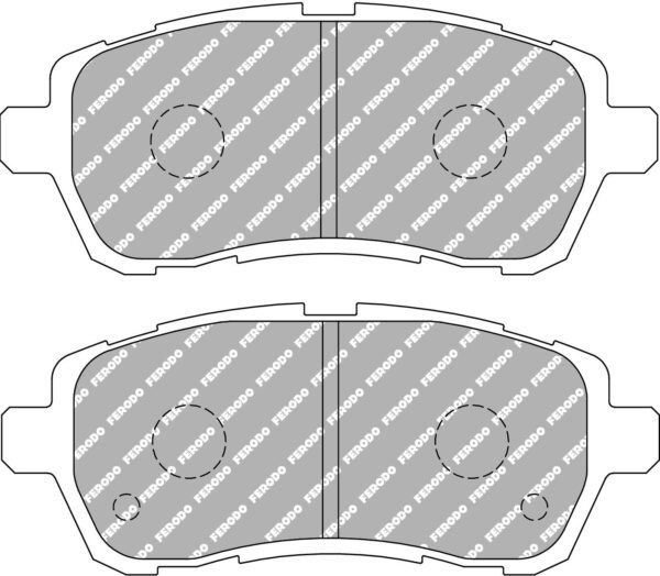 FER-FCP4426Z - Ferodo DS UNO Brake Pads; Front - Image 3