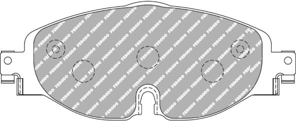 FER-FCP4433G - Ferodo DS3.12 Brake Pads; Front - Image 3