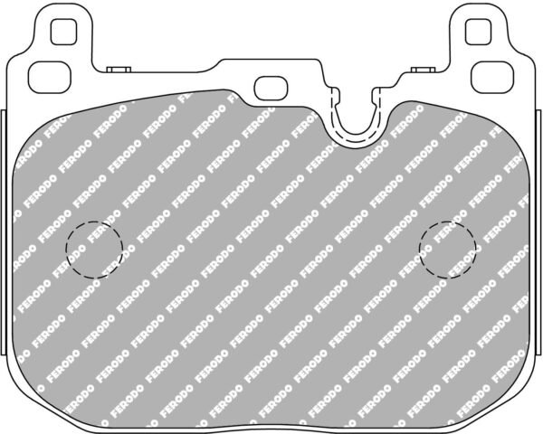 FER-FCP4611G - Ferodo DS3.12 Brake Pads; Front - Image 3