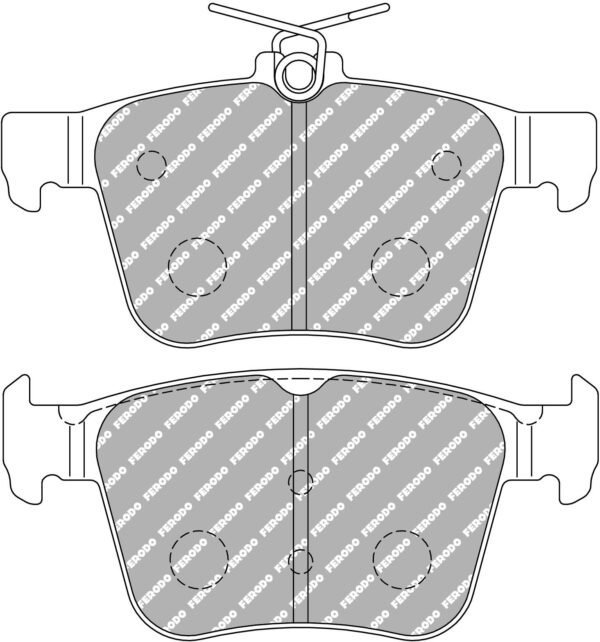 FER-FCP4697W - Ferodo DS1.11 Brake Pads; - Image 3