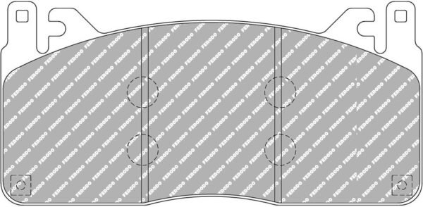 FER-FCP4835H - Ferodo DS2500 Brake Pads; Front - Image 3