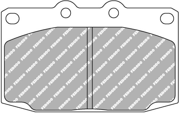 FER-FCP483R - Ferodo DS3000 Brake Pads; Front - Image 3