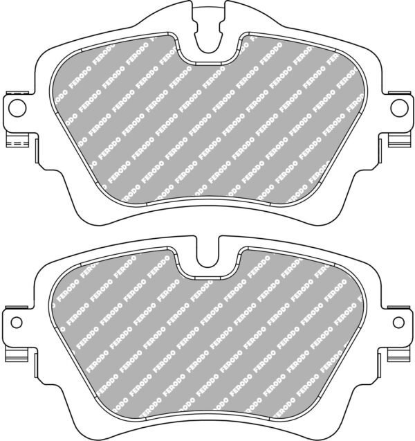 FER-FCP4945H - Ferodo DS2500 Brake Pads; Front - Image 3