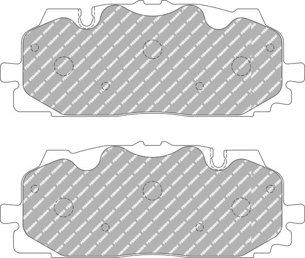 FER-FCP4967H - Ferodo DS2500 Brake Pads; Front/Rear - Image 3