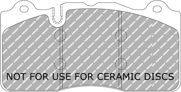 FER-FCP5030H - Ferodo DS2500 Brake Pads; Front - Image 3