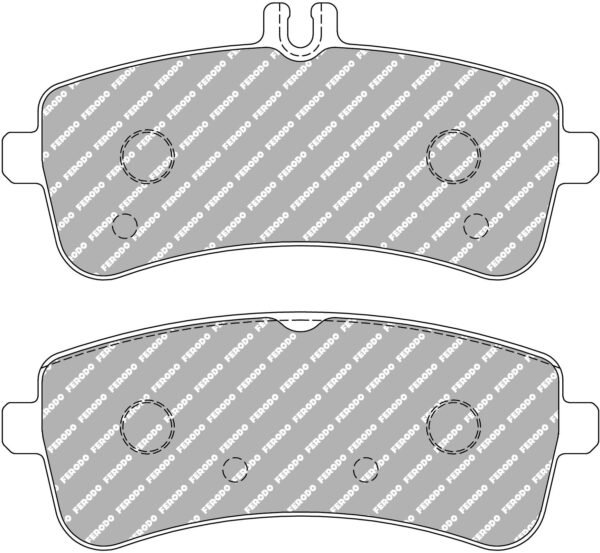 FER-FCP5108W - Ferodo DS1.11 Brake Pads; Rear - Image 3