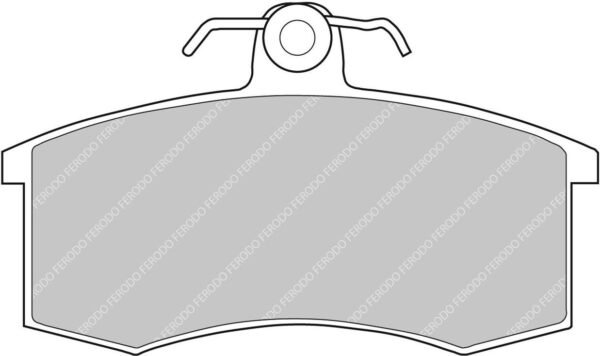 FER-FCP527R - Ferodo DS3000 Brake Pads; Front - Image 3