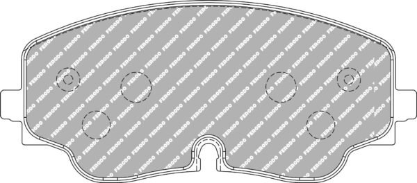 FER-FCP5358H - Ferodo DS2500 Brake Pads; Front - Image 3