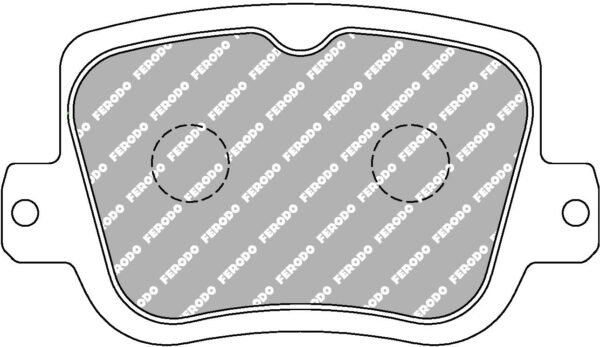 FER-FCP5526Z - Ferodo DS UNO Brake Pads; Rear - Image 3
