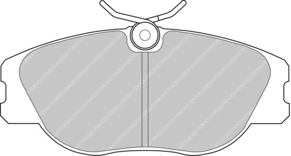 FER-FCP565W - Ferodo DS1.11 Brake Pads; Front - Image 3