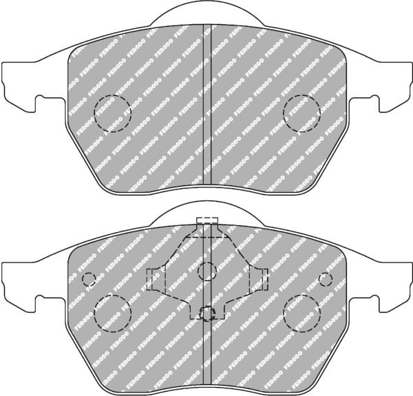 FER-FCP590R - Ferodo DS3000 Brake Pads; Front - Image 3