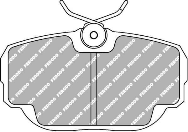 FER-FCP660R - Ferodo DS3000 Brake Pads; Front - Image 3
