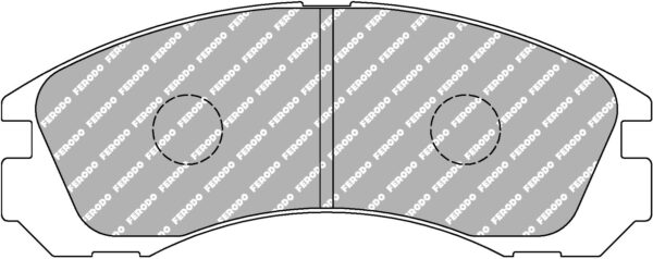 FER-FCP765H - Ferodo DS2500 Brake Pads; Front - Image 3