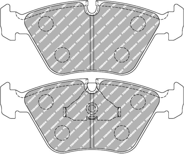 FER-FCP779R - Ferodo DS3000 Brake Pads; Front - Image 3