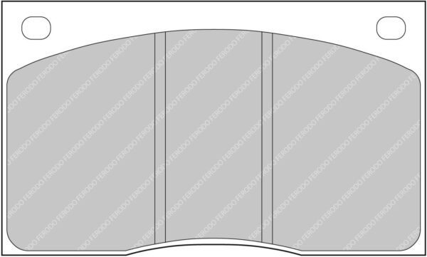 FER-FCP817H - Ferodo DS2500 Brake Pads; Front - Image 3