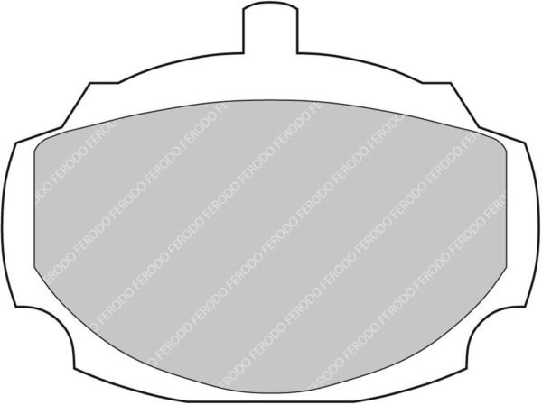 FER-FCP823G - Ferodo DS3.12 Brake Pads; Front - Image 3