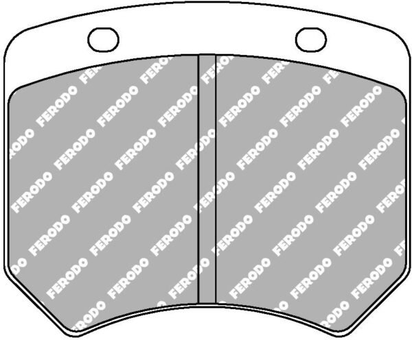 FER-FCP825W - Ferodo DS1.11 Brake Pads; Front/Rear - Image 3