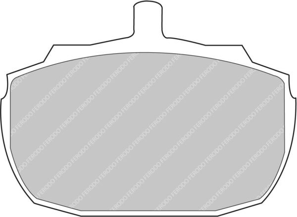 FER-FCP832R - Ferodo DS3000 Brake Pads; Front - Image 3