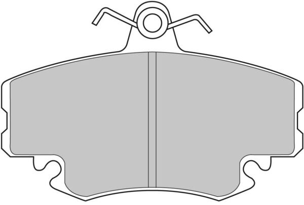 FER-FCP845R - Ferodo DS3000 Brake Pads; Front - Image 3