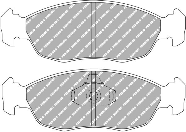 FER-FCP876R - Ferodo DS3000 Brake Pads; Front - Image 3