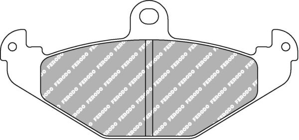 FER-FCP878H - Ferodo DS2500 Brake Pads; Rear - Image 3