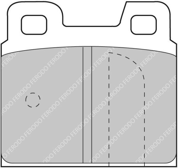 FER-FCP93R - Ferodo DS3000 Brake Pads; Rear - Image 3