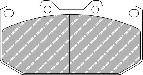 FER-FCP986H - Ferodo DS2500 Brake Pads; Front - Image 3