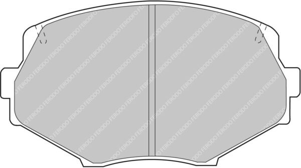 FDS1011 - Ferodo DS Performance Brake Pads; Front - Image 3