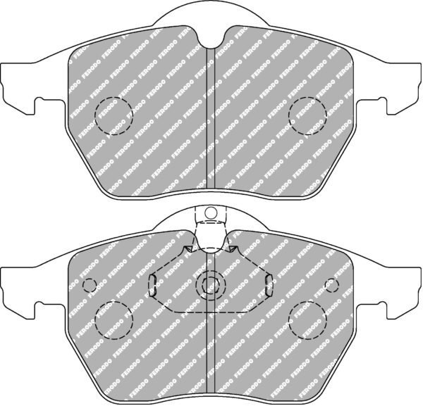 FDS1068 - Ferodo DS Performance Brake Pads; Front - Image 3