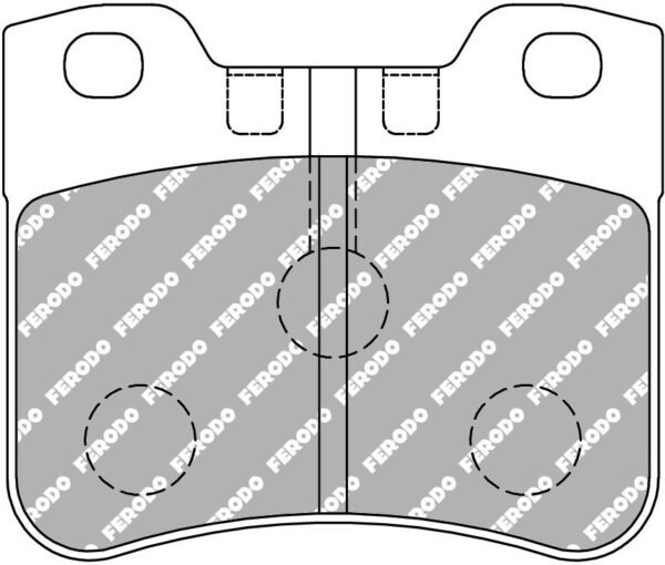 FDS1109 - Ferodo DS Performance Brake Pads; Front - Image 3