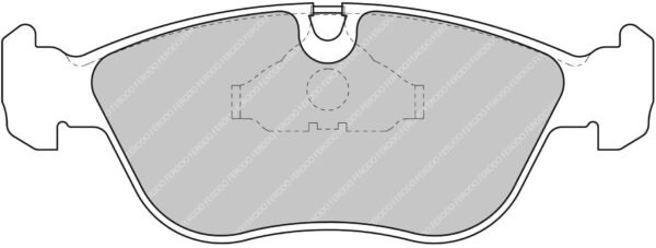FDS1285 - Ferodo DS Performance Brake Pads; Front - Image 3