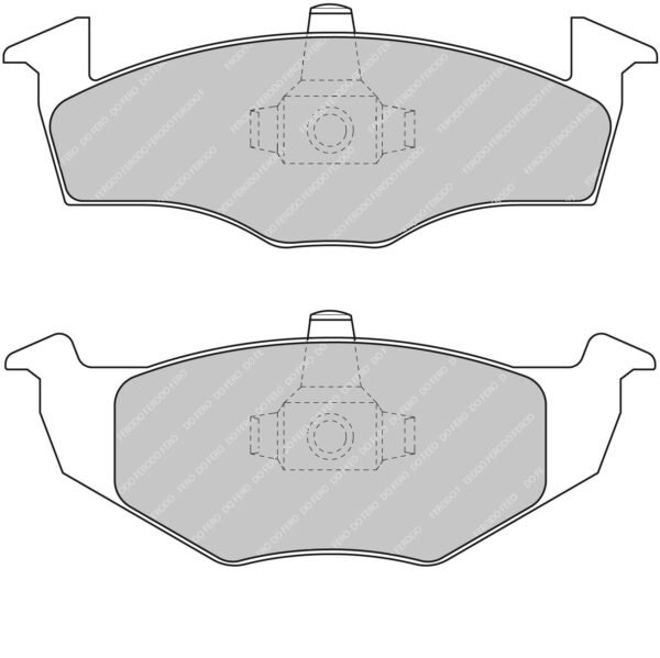 FDS1288 - Ferodo DS Performance Brake Pads; Front - Image 3
