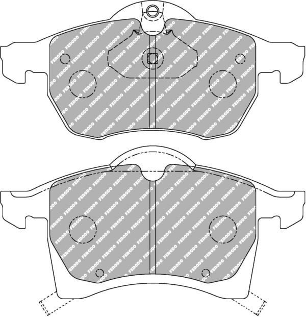 FDS1295 - Ferodo DS Performance Brake Pads; Front - Image 3