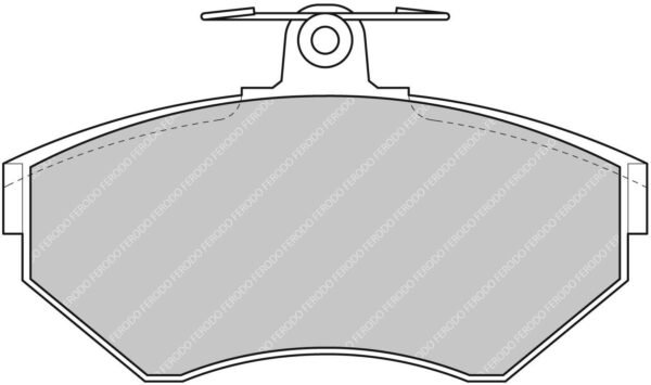 FDS1312 - Ferodo DS Performance Brake Pads; Front - Image 3