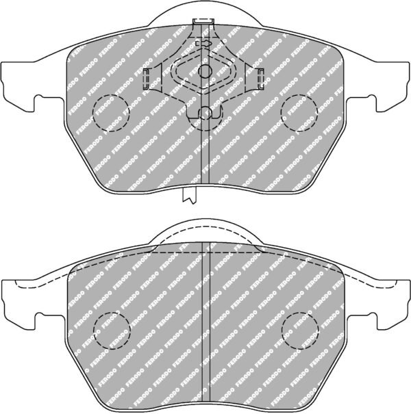 FDS1323 - Ferodo DS Performance Brake Pads; Front - Image 3
