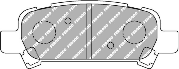 FDS1333 - Ferodo DS Performance Brake Pads; Rear - Image 3