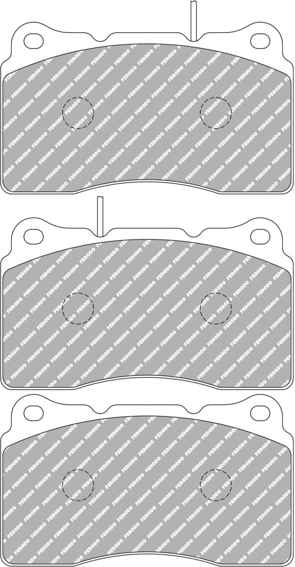 FDS1334 - Ferodo DS Performance Brake Pads; Front - Image 3