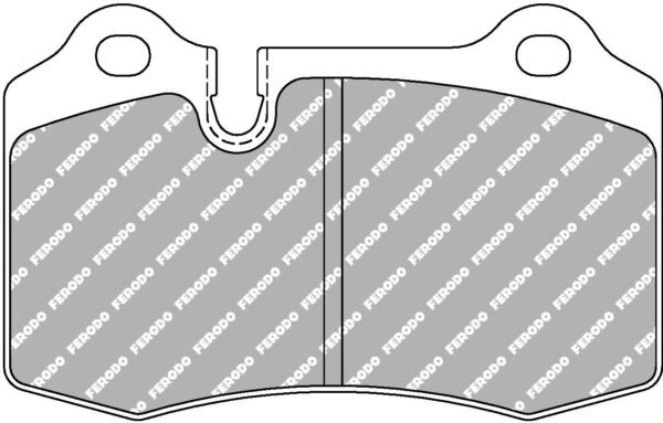 FDS1348 - Ferodo DS Performance Brake Pads; Front/Rear - Image 3