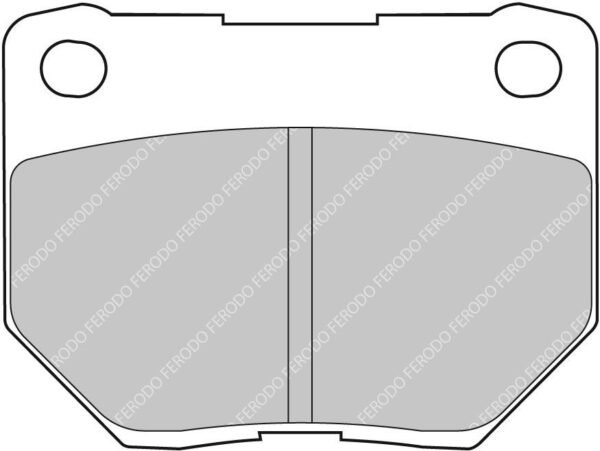 FDS1372 - Ferodo DS Performance Brake Pads; Rear - Image 3