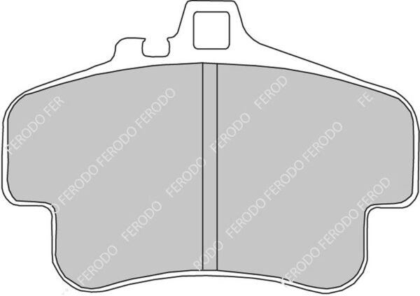 FDS1435 - Ferodo DS Performance Brake Pads; Front/Rear - Image 3