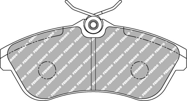 FDS1543 - Ferodo DS Performance Brake Pads; Front - Image 3