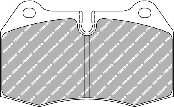 FDS1561 - Ferodo DS Performance Brake Pads; Front - Image 3