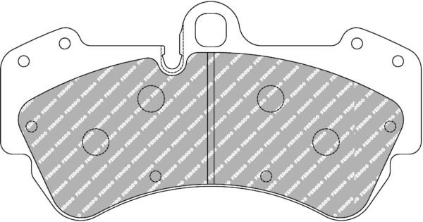 FDS1625 - Ferodo DS Performance Brake Pads; Front - Image 3