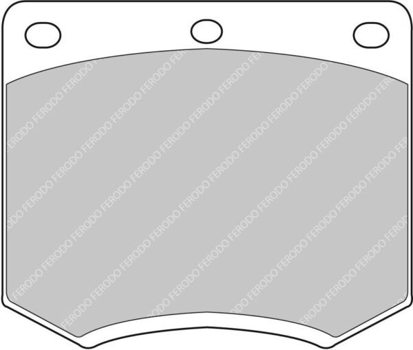 FDS167 - Ferodo DS Performance Brake Pads; Front - Image 3