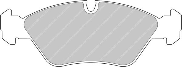 FDS256 - Ferodo DS Performance Brake Pads; Front - Image 3