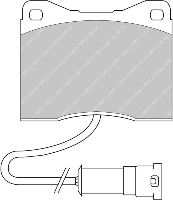 FDS399 - Ferodo DS Performance Brake Pads; Front - Image 3